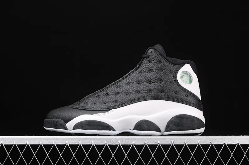 All Categories Air Jordan Jordan Series Basketball Shoes Air Jordan 13 Air Jordan 13 "Reverse He Got Game" AJ13 Joe 13 Reverse Panda Love and Respect First Layer Real Carbon Real Cat Eyes 414571-061